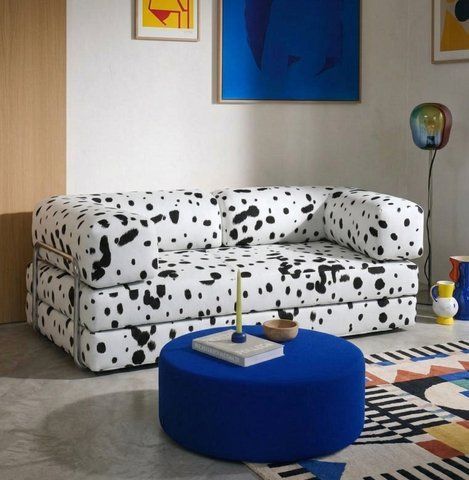 Безкаркасний диван Horns Base Print Dalmatian Horns Base  фото