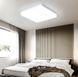 Стельовий квадратний LED світильник, Діаметр: 50см W8342 фото 1