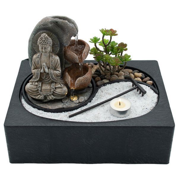 Фонтан декоративний Engard "Budda", 29х21х22 см (FT-11) FT-11 фото