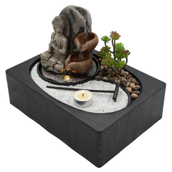 Фонтан декоративний Engard "Budda", 29х21х22 см (FT-11) FT-11 фото
