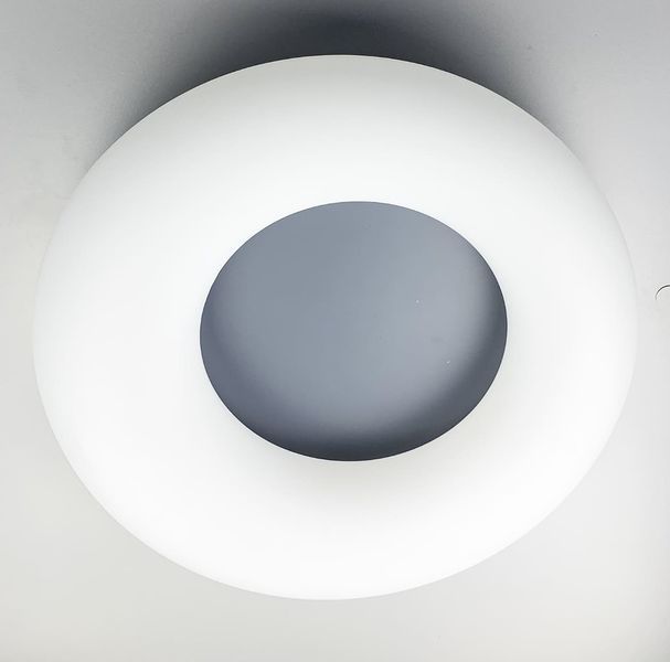 Стельова LED люстра із сірою серединою &Oslash; 47 см 6001 001-460 GR фото